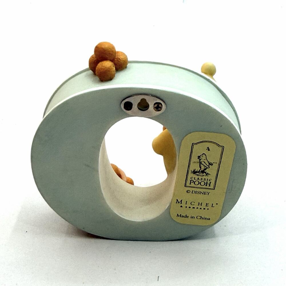 Michel & Company Disney Classic Winnie the Pooh Alphabet Letter O Figurine - Picture 6 of 8